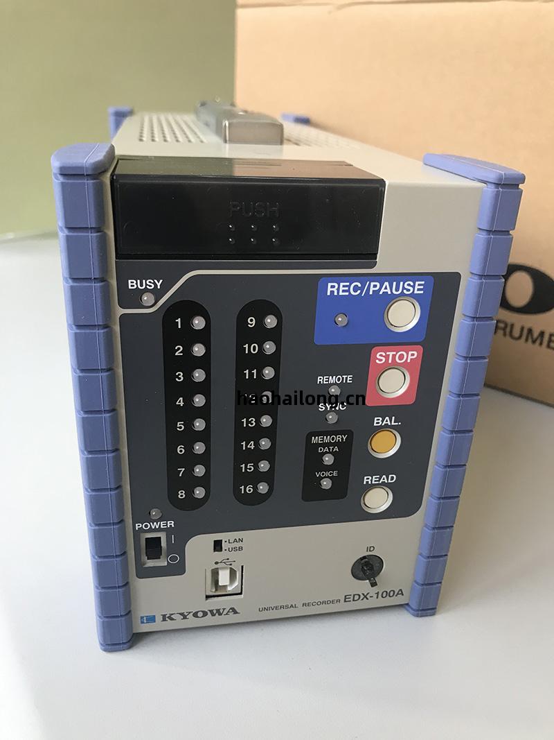 江蘇航運(yun)職業技(ji)術學(xue)院 共和KYOWA EDX-100A動(dong)態應(ying)變(bian)采(cai)集儀(yi)交貨(huo)